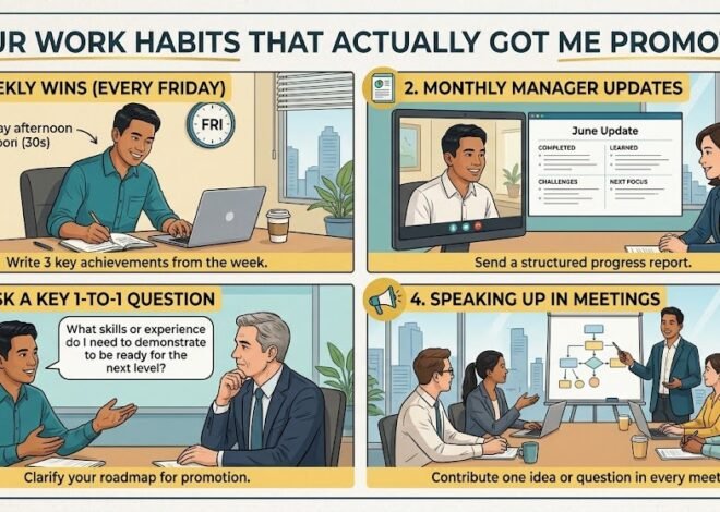 Four Work Habits That Actually Got Me Promoted