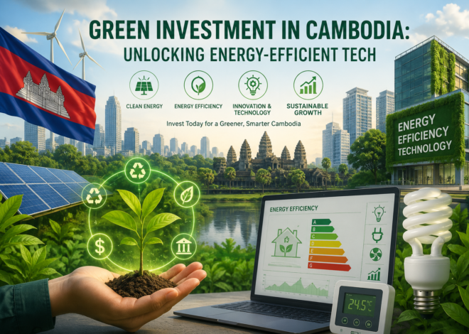 Green Investment in Cambodia: Unlocking Energy-Efficient Tech