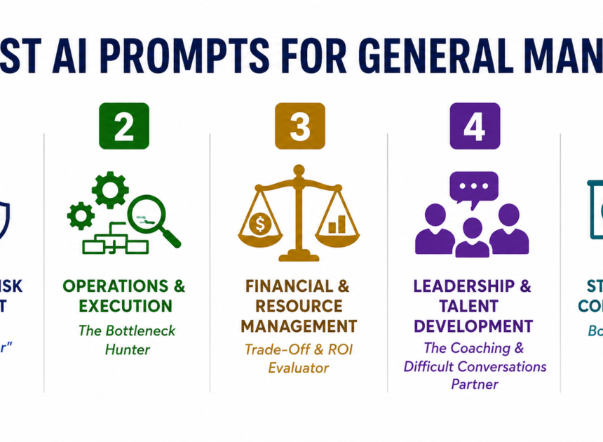 Essential AI Prompts Every General Manager Needs (2026)