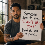 30 Ways to Respond When Someone Says “I Don’t Like You”