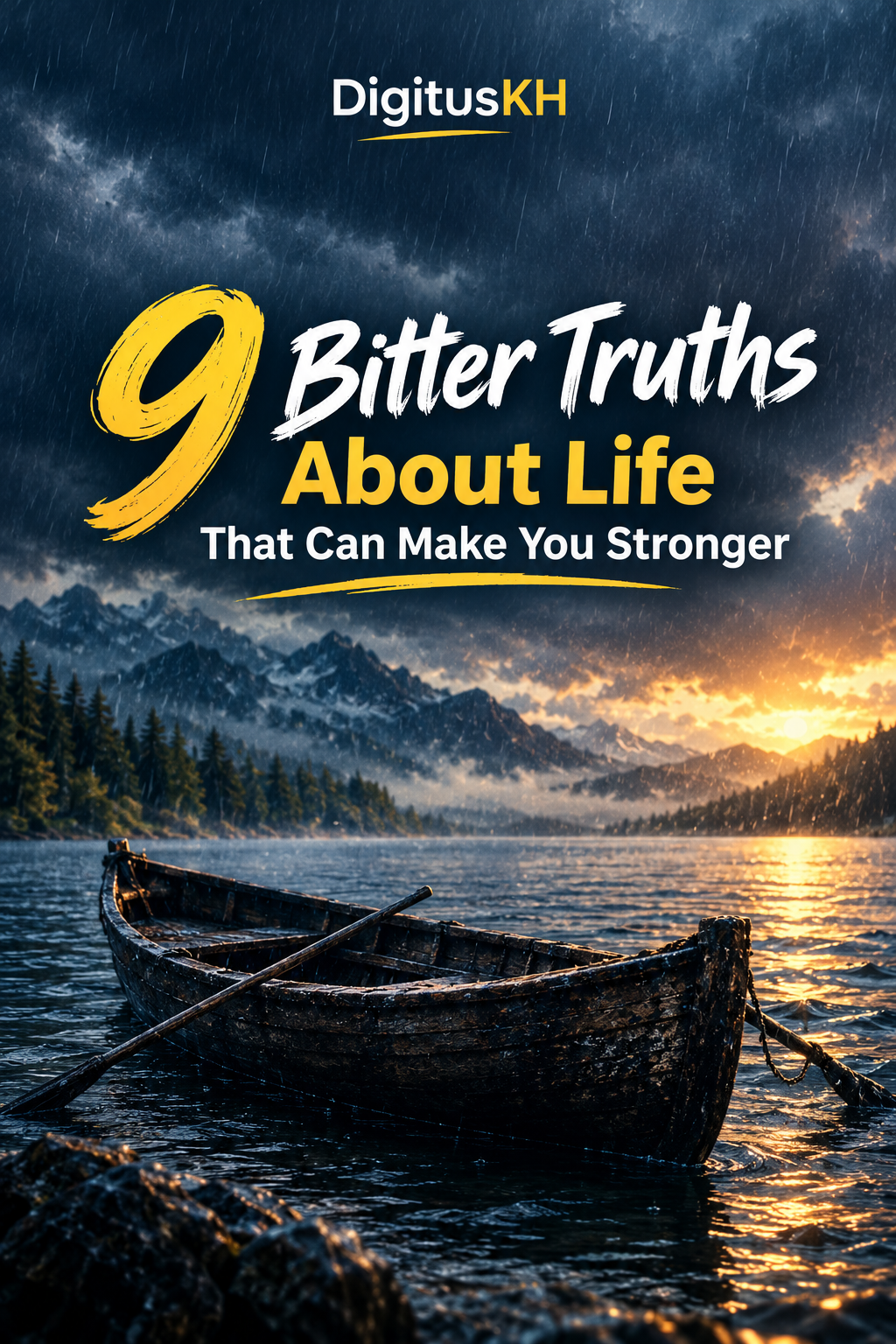9 Bitter Truths About Life That Can Make You Stronger