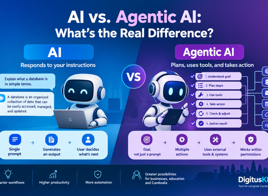 AI vs. Agentic AI: What’s the Real Difference?