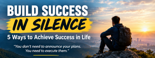 Build Success in Silence: 5 Ways to Achieve Success in Life